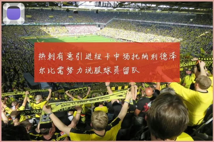 热刺有意引进纽卡中场托纳利德泽尔比需努力说服球员留队